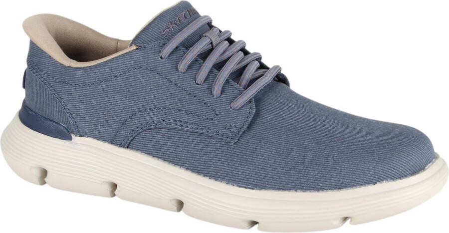 Skechers Garza Clive Heren Instappers Blauw