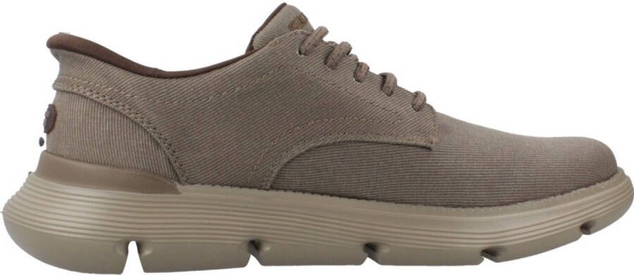 Skechers Hands Free Slip-Ins Garza heren instapper Donker Taupe