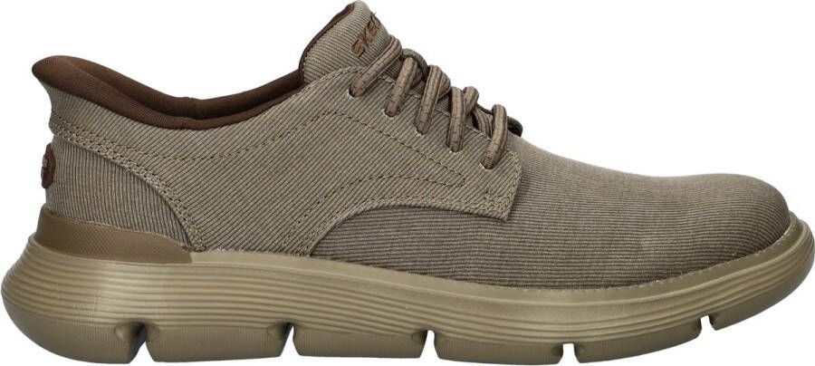 Skechers Hands Free Slip-Ins Garza heren instapper Donker Taupe