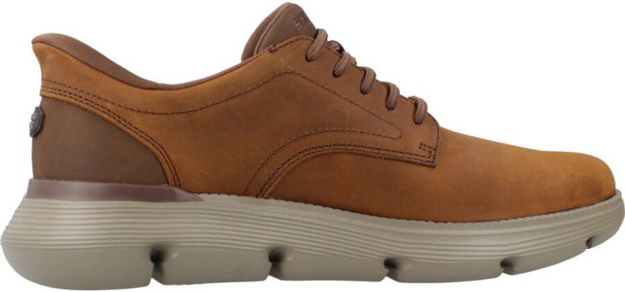 Skechers Lage Sneakers Instappers Garza leren sneakers