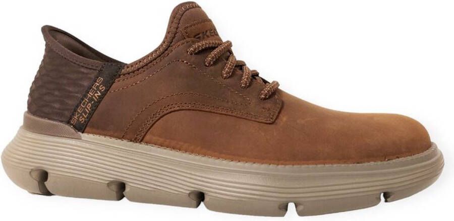 Skechers Instapper Hands-Free Slip-Ins Garza Gervin 205046 BCDB Bruin - Foto 2