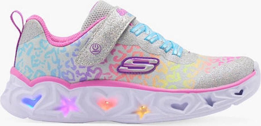 Skechers sneakers met lichtjes roze multi - Foto 2