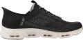 Skechers Slip-on sneakers GLIDE-STEP GRATIFY-PACE instapschoen comfortabele schoen met elastische veters - Zwart