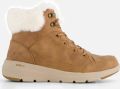 Skechers Glacial Ultra Cozyly Veterboot Vrouwen Bruin Cognac - Bruin
