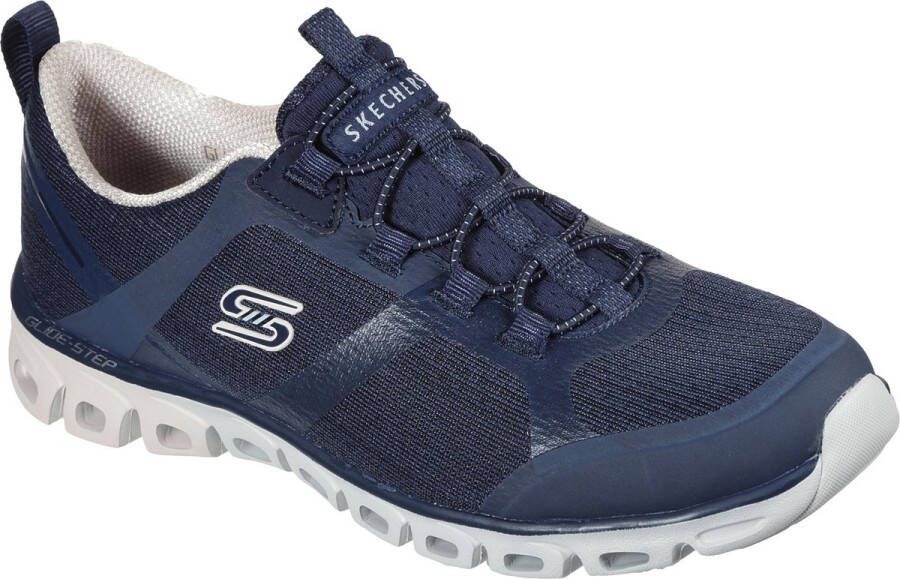 Skechers Glide-Step Dashing Days Dames Sneakers Navy