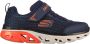 Skechers Glide-Step Sport Jongens Sneakers Navy Orange - Thumbnail 1