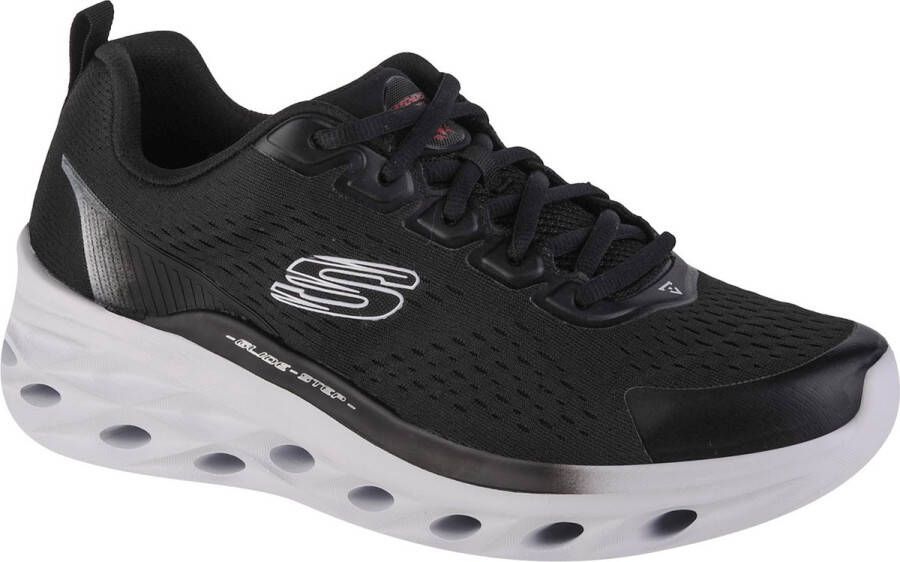 Skechers Glide Step Swift Frayment 232634-BKW Mannen Zwart Hardloopschoenen - Foto 1