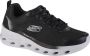 Skechers Glide Step Swift Frayment 232634-BKW Mannen Zwart Hardloopschoenen - Thumbnail 1