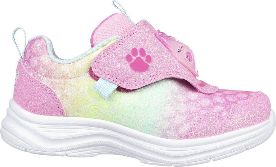Skechers Glimmer Kicks Skech-Pets Meisjes Sneakers Roze