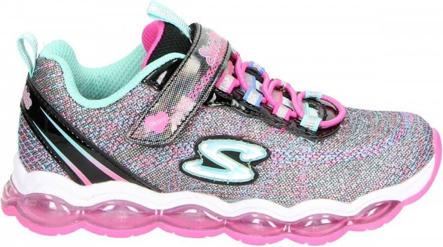 Skechers Glimmer Lights Meisjes Sneakers Zwart