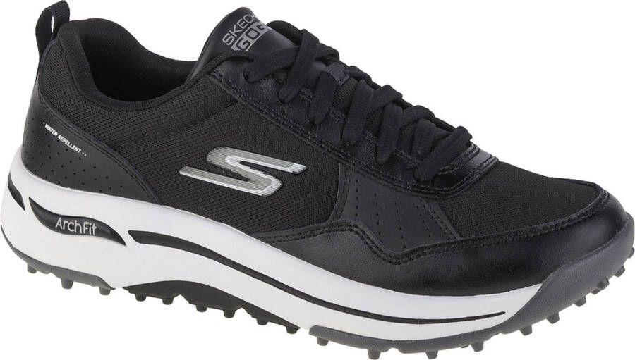 Skechers Go Golf Arch Fit 214018-BKW Mannen Zwart Golfschoenen