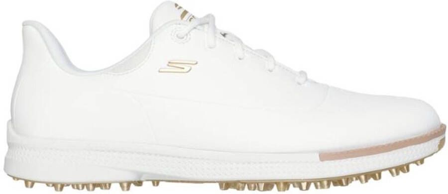 Skechers Go Golf Jasmine 2GF Dames Golfschoenen Wit Goud