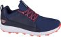 Skechers Go Golf Max Mojo 14887-NVPK Vrouwen Marineblauw sportschoenen - Thumbnail 1