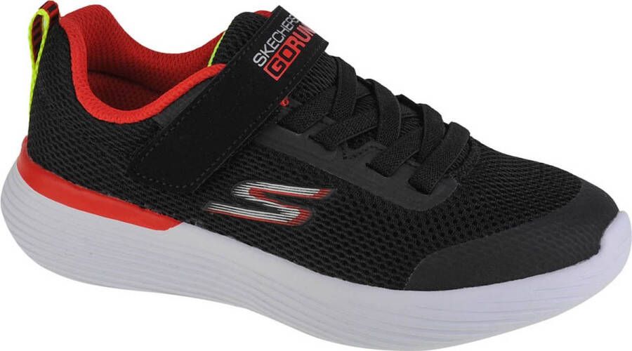 Skechers Go Run 400 V2 Krozor 405101L-BKRD voor een jongen Zwart Sneakers Sportschoenen