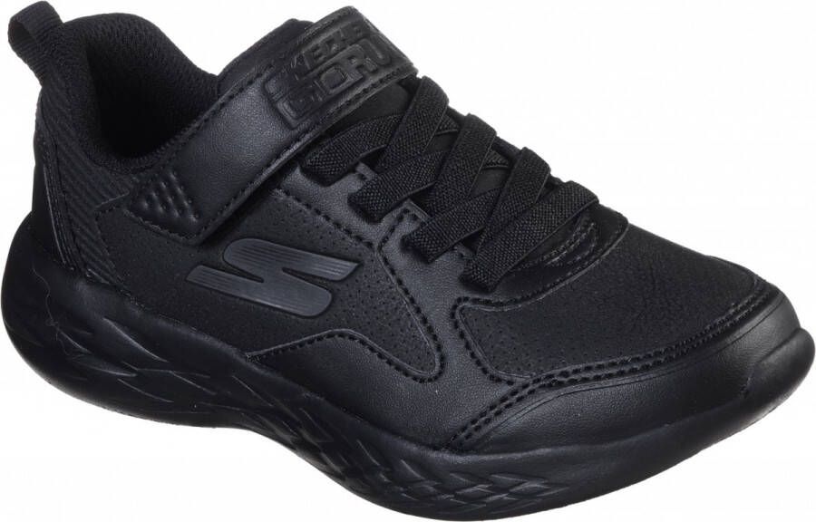 Skechers Go Run 600 Zexor 97869L-BBK voor een jongen Zwart Sneakers Sportschoenen