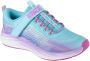 Skechers Go-Run Accelerate Glitter S voor meisje Blauw Sneakers - Thumbnail 1