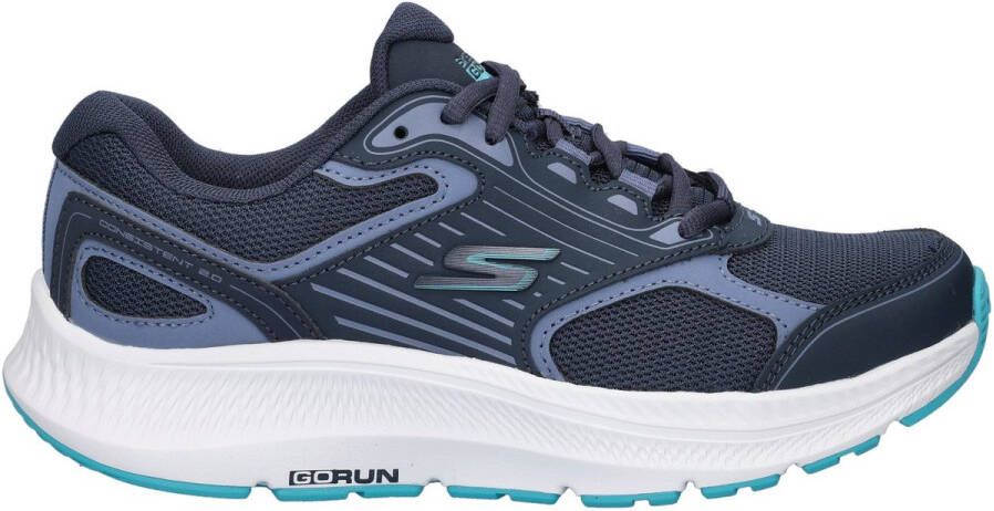 Skechers Go Run Consistent 2.0 dames sneaker Blauw