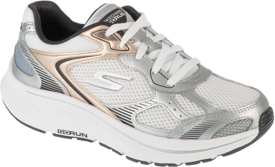 Skechers Go Run Consistent 2.0 Volt Dames Sneakers Zilver