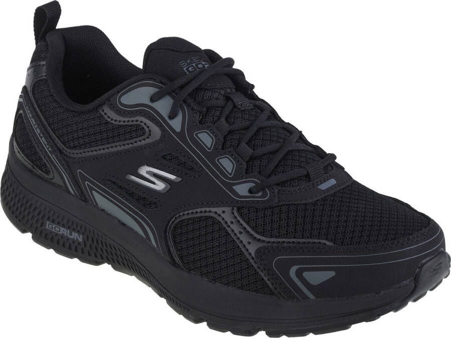 Skechers Go Run Consistent 220034-BKCC Mannen Zwart Hardloopschoenen Sportschoenen