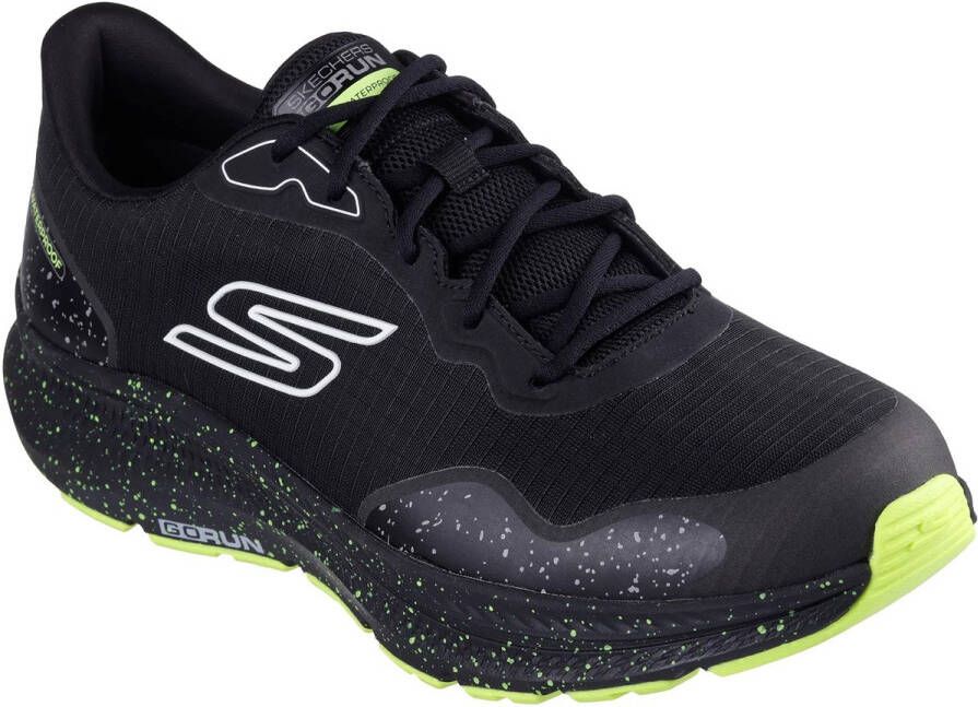 Skechers GO RUN Consistent2.0 Piedmont Sneakers Heren220874 BKLM Zwarte limoen