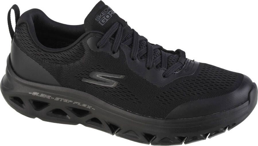 Skechers Go Run Glide-Step Flex 220503-BBK Mannen Zwart Hardloopschoenen