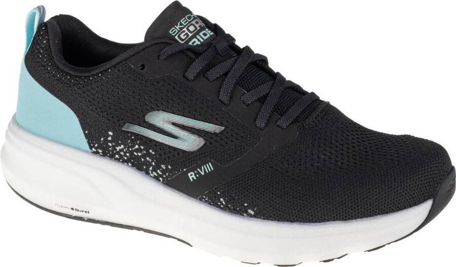 Skechers Go Run Ride 8 Hyper 15224-BKTQ Vrouwen Zwart hardloopschoenen