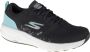 Skechers Go Run Ride 8 Hyper 15224-BKTQ Vrouwen Zwart hardloopschoenen - Thumbnail 5