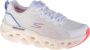 Skechers Go Run Swirl Tech-Outbreak 128794-WBLP Vrouwen Wit Hardloopschoenen - Thumbnail 2