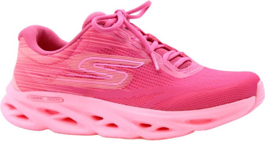 Skechers Sneakers GO RUN SWIRL TECH SPEED-ULTIMATE STRIDE met goodyear rubber zool vrijetijdsschoen lage schoen veterschoen - Foto 1