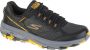 Skechers Go Run Trail Altitude 220112-BKYL Mannen Zwart Hardloopschoenen - Thumbnail 1