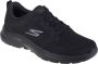 Skechers Go Walk 6-Avalo 216209WW-BBK Mannen Zwart Sneakers - Thumbnail 2