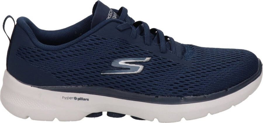 Skechers Go Walk 6 dames sneaker Blauw
