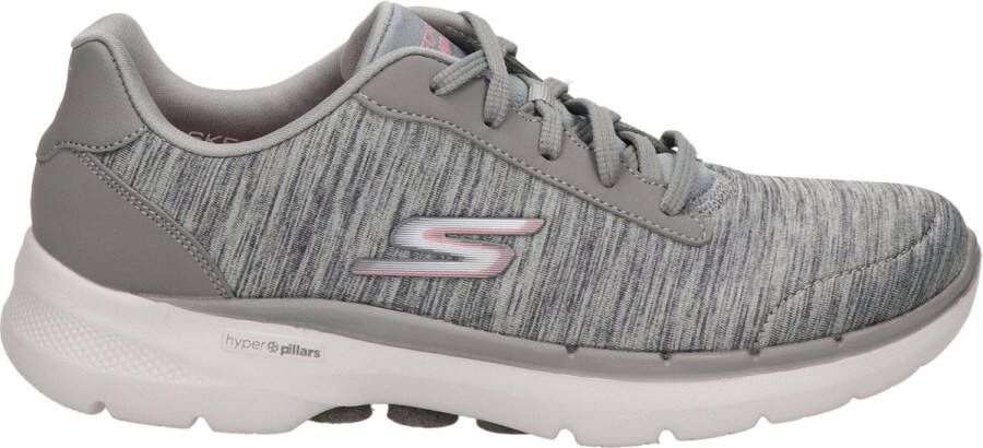 Skechers Go Walk 6 dames sneaker Licht grijs