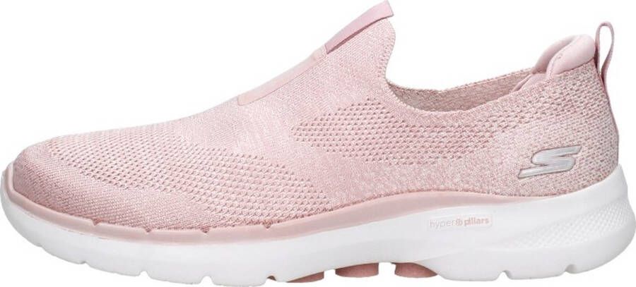 Skechers Slip-on sneakers GO WALK 6 GLIMMERING met zacht verdikt hieldeel