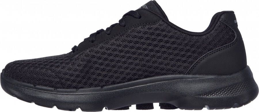 Skechers GO WALK 6 ICONIC VISION Womens Black Black