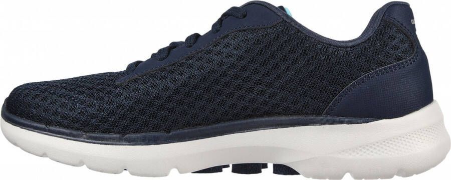Skechers Go Walk 6 Iconic Vision 124514-NVTQ Vrouwen Marineblauw Sneakers Sportschoenen - Foto 3