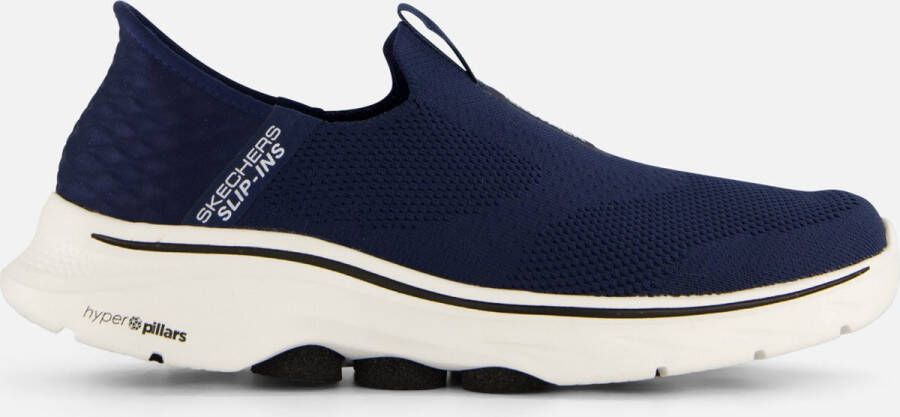 Skechers Go Walk 7 Easy On 2 Heren Instappers Donkerblauw