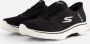 Skechers Slip-ins Go Walk 7 Free Hand 2 Heren Instappers Zwart - Thumbnail 1