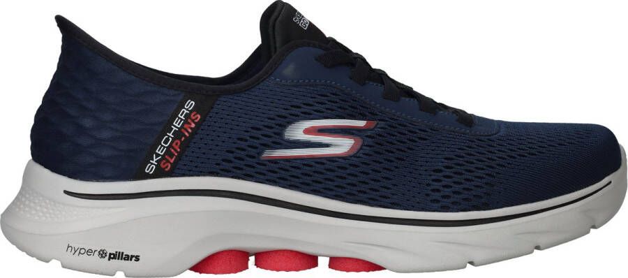 Skechers Stijlvolle Herensneaker voor dagelijks gebruik Blue Heren