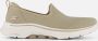 Skechers Go Walk 7 Slip On Instappers beige Dames - Thumbnail 6