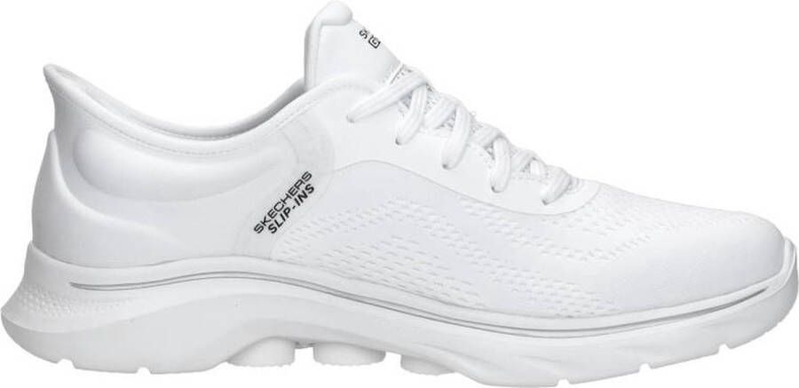Skechers Go Walk 7 Valin Slip-Ins VEGAN Veterschoen Vrouwen Wit