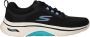 Skechers Go Walk Arch Fit 2.0 Balin VEGAN Sneaker Zwart - Thumbnail 3