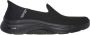 Skechers Go Walk 6 Clear Virtue 124505-BKW Vrouwen Zwart Sneakers Sportschoenen - Thumbnail 1