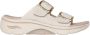 Skechers Go Walk Arch Fit 2.0 Zandal-C Dames Sandalen Naturel - Thumbnail 1