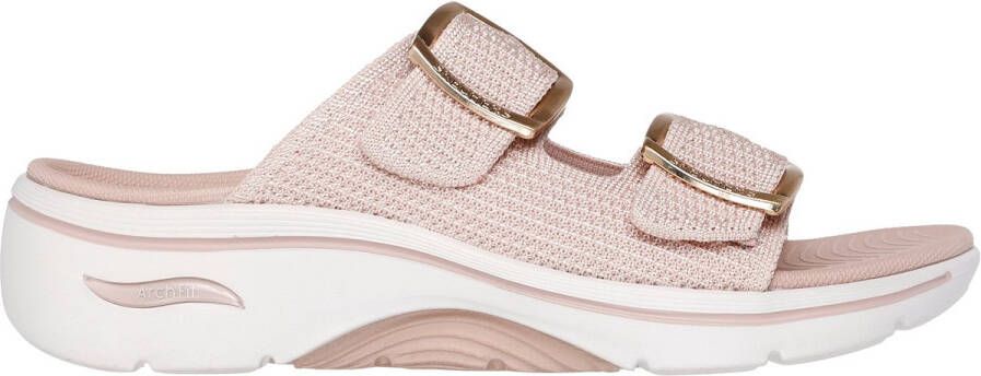 Skechers Go Walk Arch Fit 2.0 Zandal-C Dames Sandalen Roze