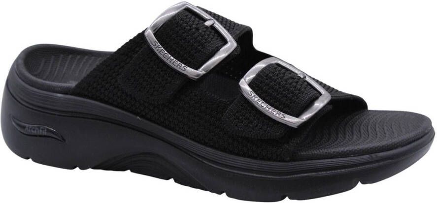 Skechers Go Walk Arch Fit 2.0 Zandal-C Dames Sandalen Zwart - Foto 1