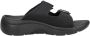Skechers Go Walk Arch Fit 2.0 Zandal-C Dames Sandalen Zwart - Thumbnail 1