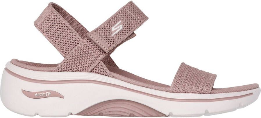 Skechers Go Walk Arch Fit 2.0 Zandal Dames Sandalen Paars