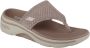 Skechers Go Walk Arch Fit 2.0 Zandal Dames Sandalen Taupe - Thumbnail 2