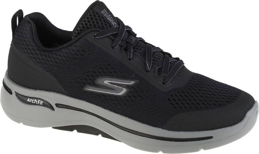 Skechers Go Walk Arch Fit 216116-BLK Mannen Zwart Sneakers